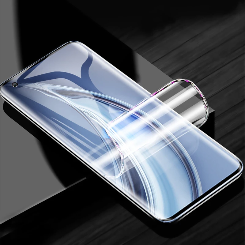 3D Curbat Film Pentru Xiaomi Mi 11T 12 10 pro Ultra Ecran Protector pentru Mi Civi Plin de Acoperire nano Hidrogel Film Cu Instrumente, Nu Sticla 4