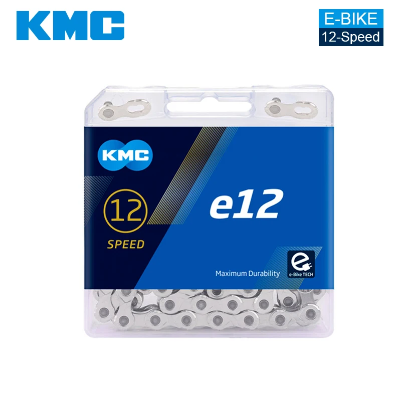 Original 2022 KMC E-BiKE E8 E9 E10 E11 E12 Lanț 8 9 10 11 12 Speeds130/136 Link-uri Anti-rugina Electric Sport Biciclete eBike Lanțuri 1