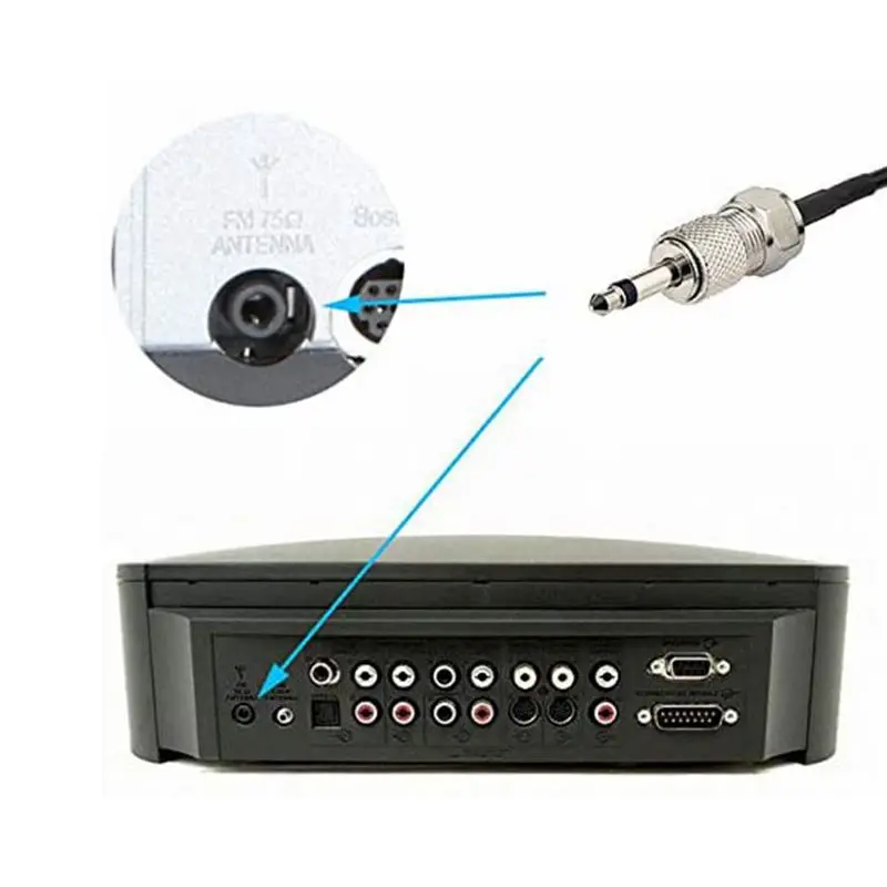 FM Antenă Magnetică Bază Antenă Radio FM De Interior Digital HD FM Bluetooth AV Audio Vedio Stereo de Acasă de Teatru Receptor Tuner 4