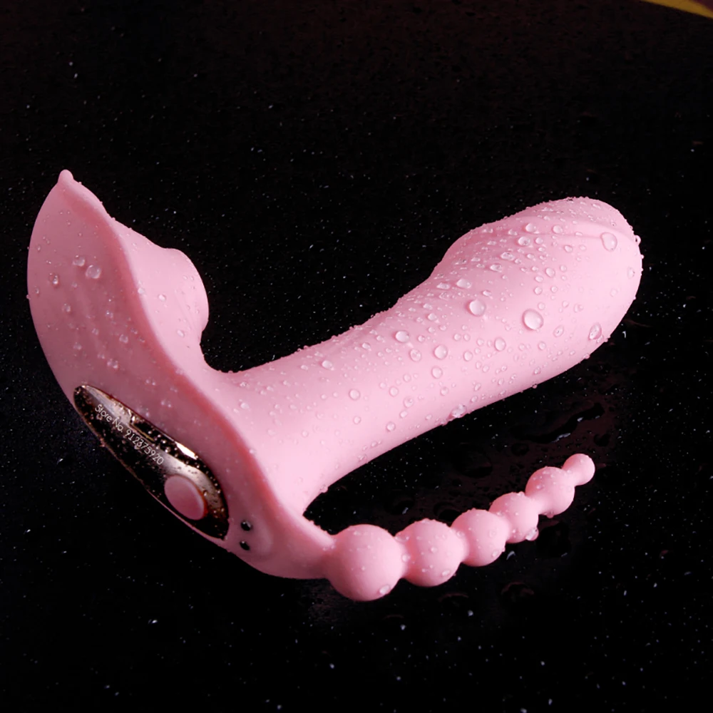 3 ÎN 1 Clitoris Suge Vibratorul Chilotei Pentru Femei Stimulator Clitoris Penis artificial Adulți de Sex Feminin Jucarii Cupluri Analsex Vagine Suge Mașină 5