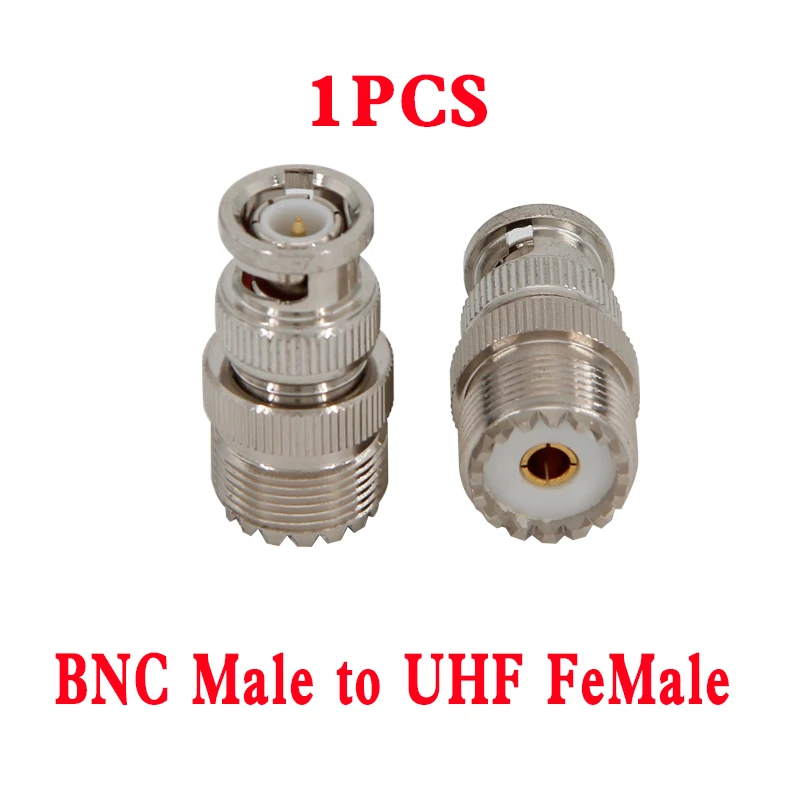 1BUC BNC Male la UHF SO239 PL-259 de sex Feminin RF Coaxial Adaptor BNC la UHF Coaxial Conector Jack 0