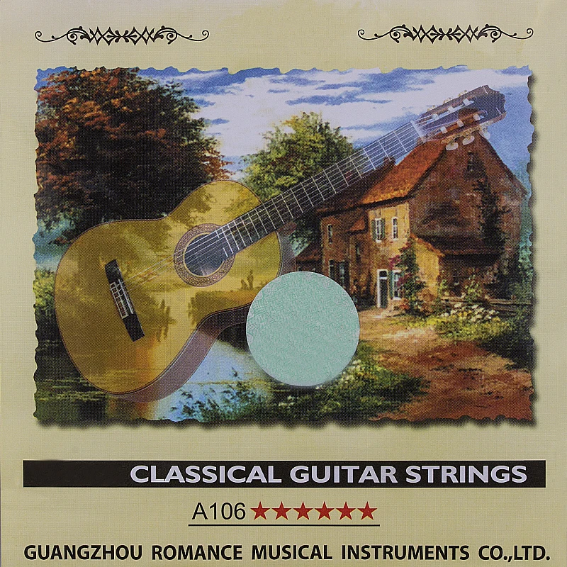 Chitara clasica Siruri de caractere Set 6-string Chitara Clasica Clar Corzi de Nailon Placate cu Argint Aliaj de Cupru Rana - Alice A106 0