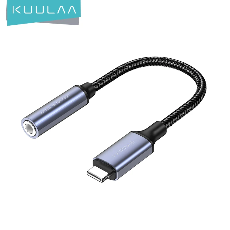 KUULAA Pentru iPhone pentru Casti de 3.5 mm Adaptor Pentru iPhone 12 11 Pro max X XR 8 7 Aux Jack de 3,5 mm Cablu Pentru ios Adaptor Accesorii 0