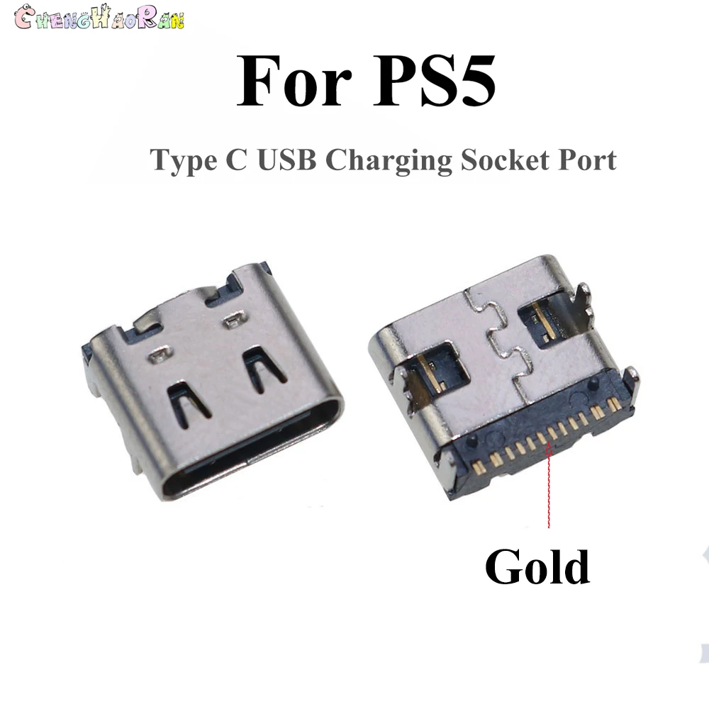 20BUC Pentru Sony Playstation 5 PS5 Controler de Tip C USB Port de Încărcare înlocuire Soclu pentru DualShock 5 Încărcător Jack 4