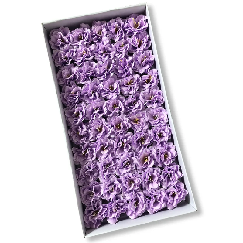 50Pcs Artificiale Stil Nou Flori de Bujor Sapun Flori de Cap Veșnică Flori Nunta, Valentine, Ziua Mamei DIY Buchet Material 4