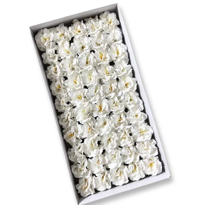 50Pcs Artificiale Stil Nou Flori de Bujor Sapun Flori de Cap Veșnică Flori Nunta, Valentine, Ziua Mamei DIY Buchet Material 5