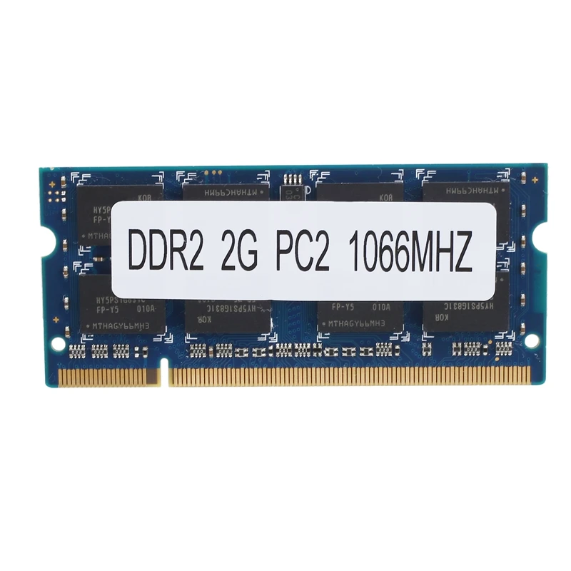 DDR2 2GB Memorie Laptop Ram 1066Mhz PC2 8500 SODIMM 1.8 V 200 Pini Pentru procesor AMD Memorie Laptop 0