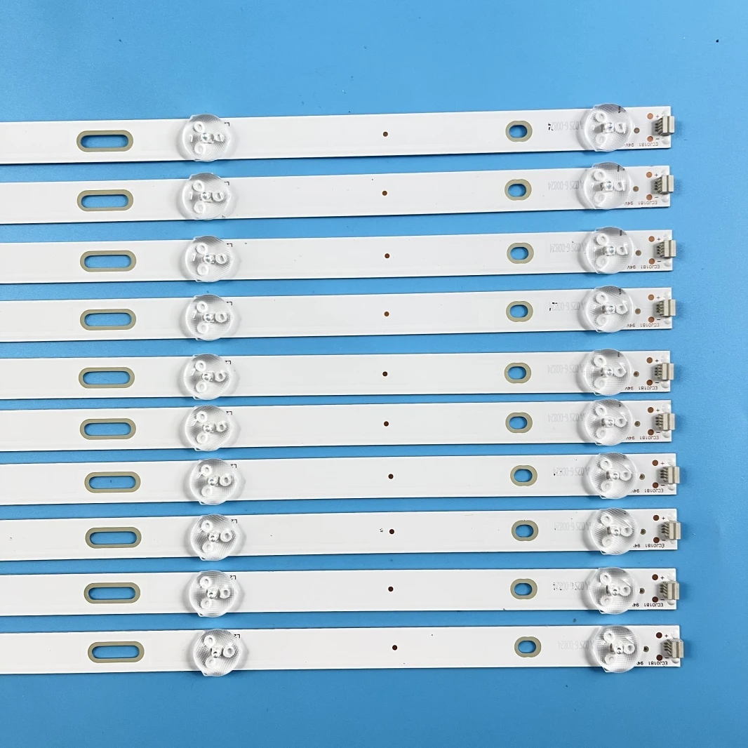 10 unids/set LED bar 5LED para polaroid 58 tvled584k01 JS-D-JP58DM-051EC(81225) E58DM100 3030-5S1P K58DLJ10US K58DLJ10VS 2