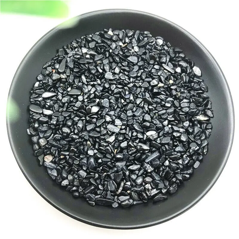 50g de 3-5mm Naturale Turmalina Neagra Cristal Pietre Minerale-Specimen de Vindecare de Pietre Naturale și Minerale 0
