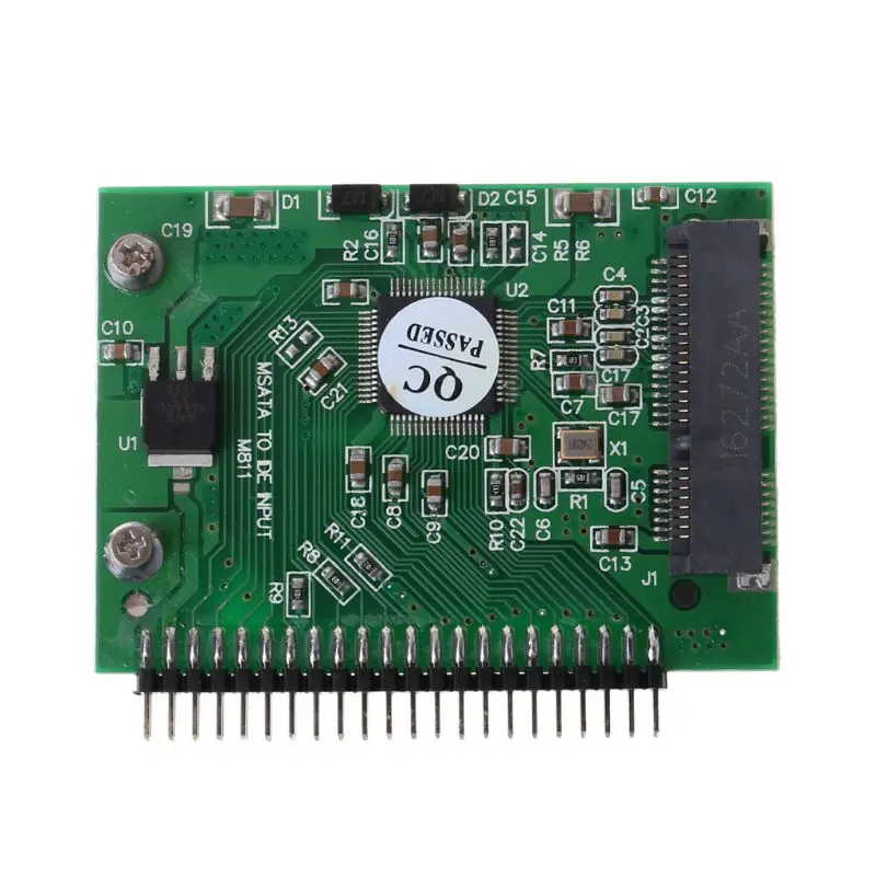MSATA SSD Hard Disk la 44 Pin IDE Convertor Adaptor 2.5 Inch HDD IDE pentru Laptop 0