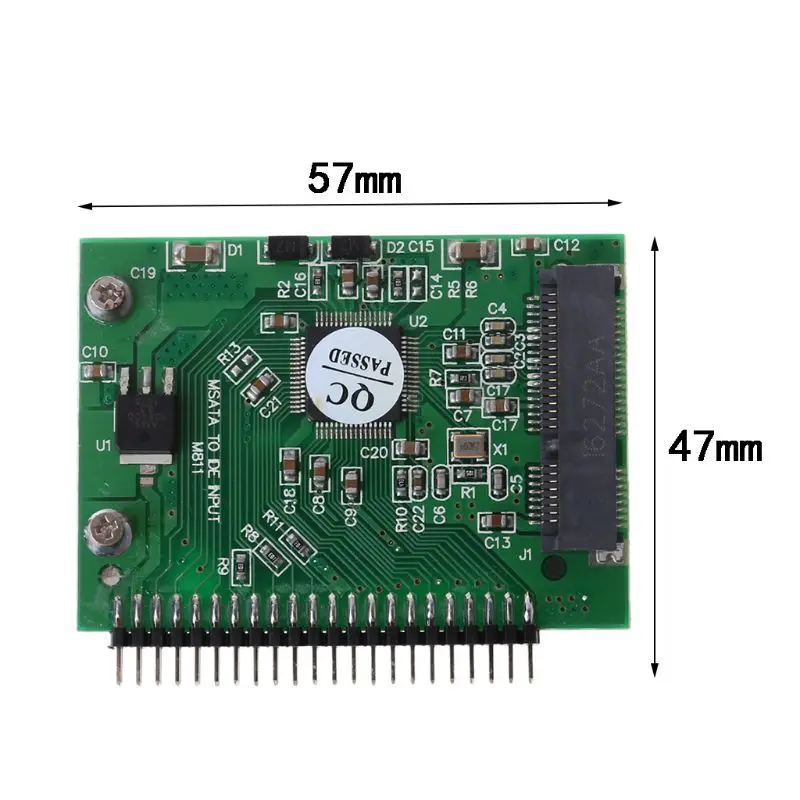 MSATA SSD Hard Disk la 44 Pin IDE Convertor Adaptor 2.5 Inch HDD IDE pentru Laptop 5