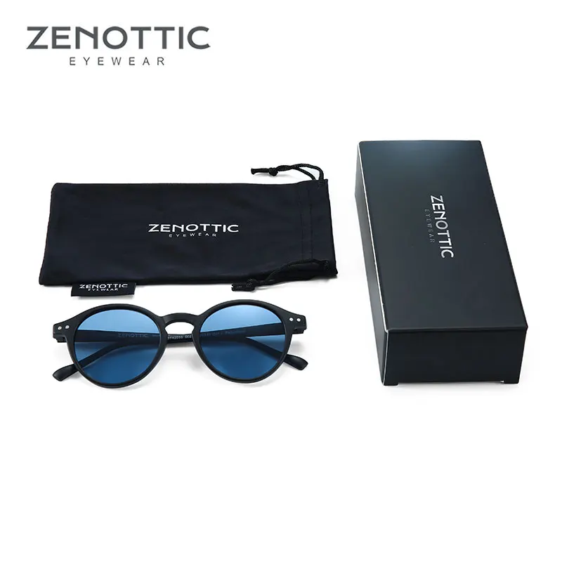 ZENOTTIC Moda ochelari de Soare Polarizat Cadru Rotund Ochelari de Soare Pentru Femei Conducere Polaroid UV400 ochelari de Soare Vintage Ochelari de Nuante 4