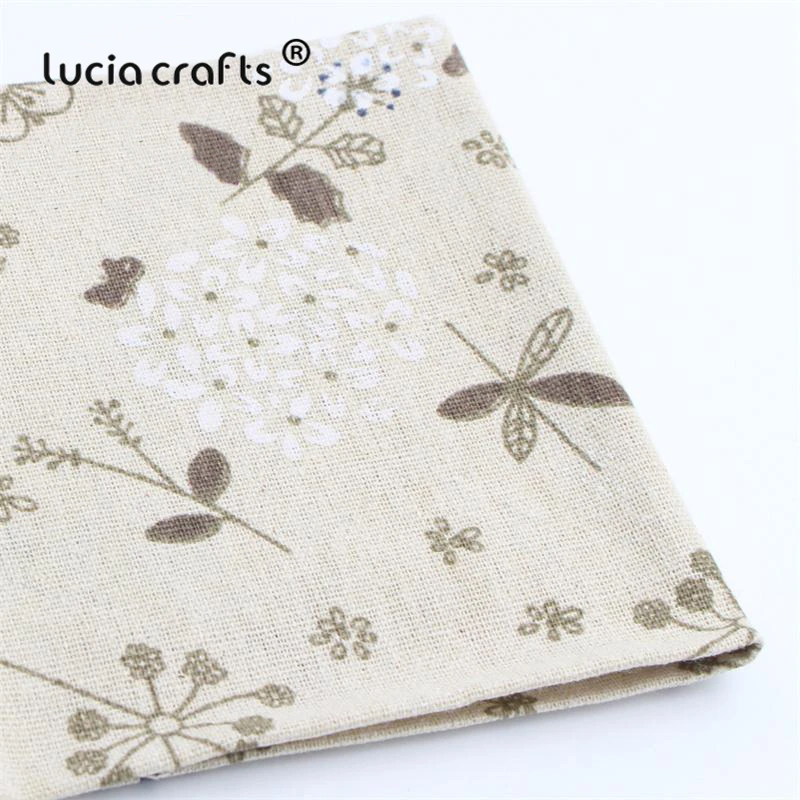 Vanzare Lucia meserii 50*50cm Imprimare lenjerie de pat din bumbac textile Mozaic DIY Cusut Tesatura Material H0916 2