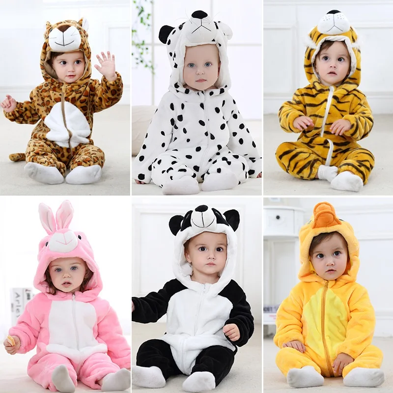 Iarna Haine Pentru Copii Panda Iepure Romper Băiat Costum Nou-Născut Romper Pentru Bebes Haine Copii Fete, Salopeta Bebelus Copil Traverse 0