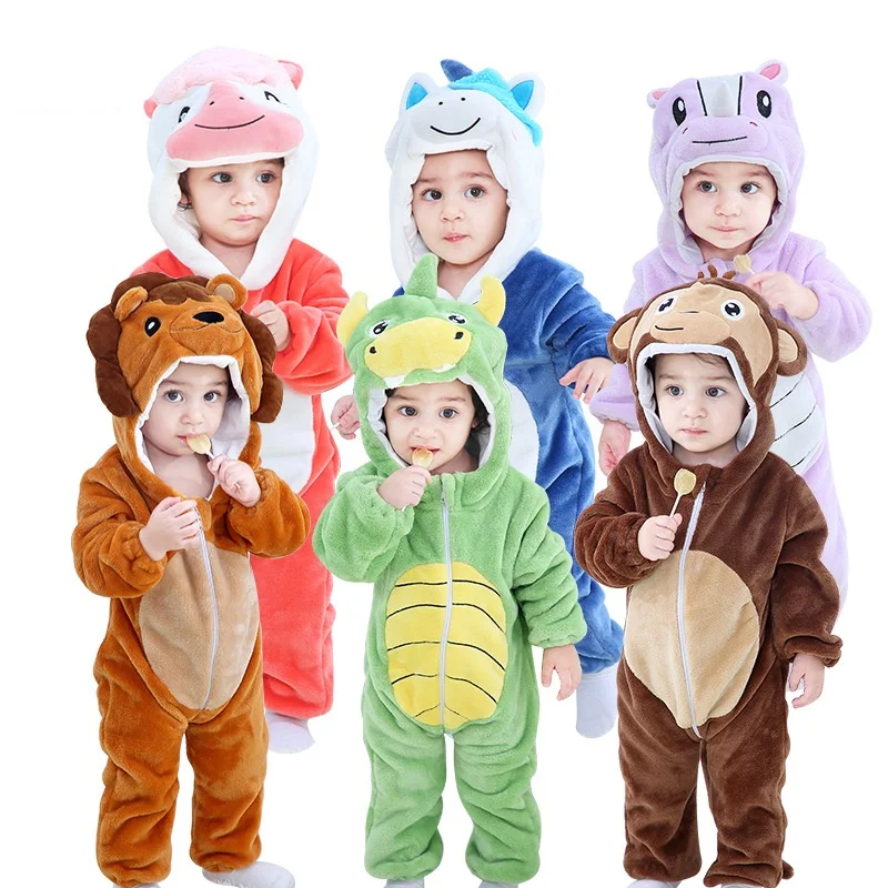 Iarna Haine Pentru Copii Panda Iepure Romper Băiat Costum Nou-Născut Romper Pentru Bebes Haine Copii Fete, Salopeta Bebelus Copil Traverse 1