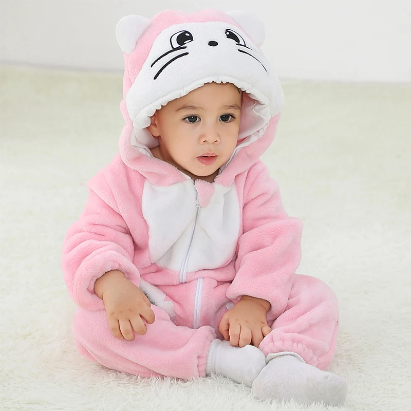 Iarna Haine Pentru Copii Panda Iepure Romper Băiat Costum Nou-Născut Romper Pentru Bebes Haine Copii Fete, Salopeta Bebelus Copil Traverse 2
