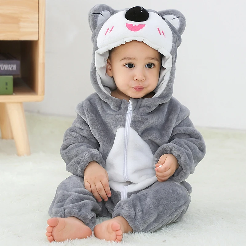 Iarna Haine Pentru Copii Panda Iepure Romper Băiat Costum Nou-Născut Romper Pentru Bebes Haine Copii Fete, Salopeta Bebelus Copil Traverse 4