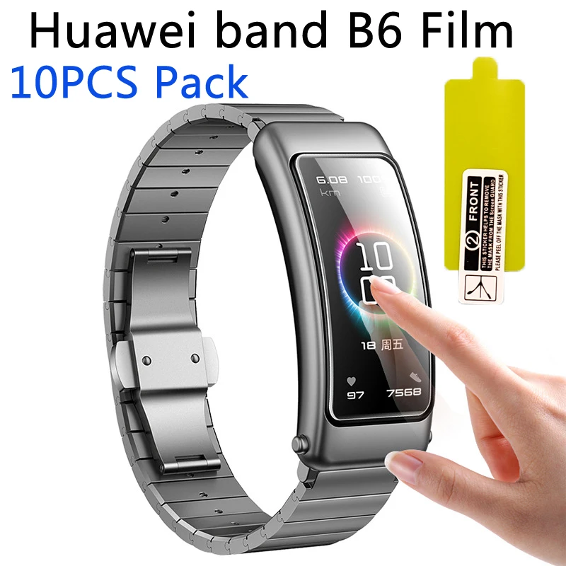 10BUC pentru Huawei Band 7 B6 B5 Talkband Ecran Protector Brățară inteligent Huawei Band 6 / Onoare trupa 6 HD clar de Film Ultra-subțire 0