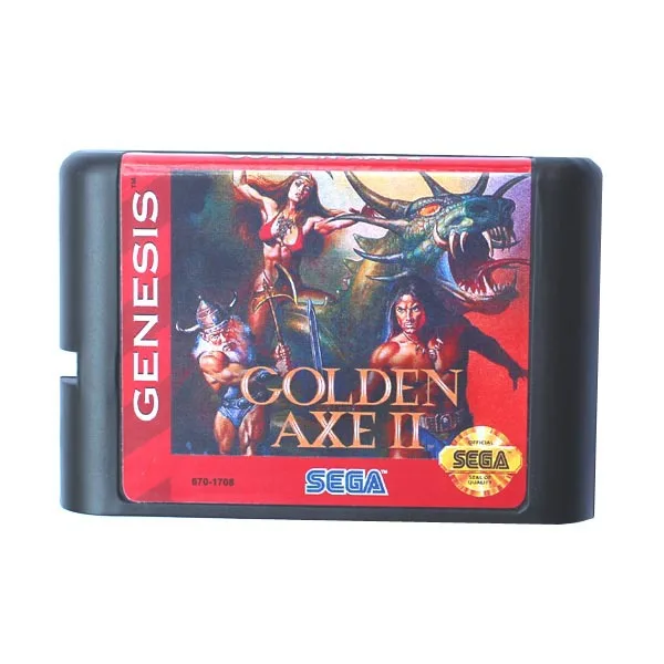 Topor de aur a II-a de 16 biți MD Carte de Joc Pentru Sega Mega Drive Pentru Genesis 0