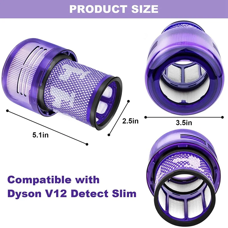 Înlocuire Filtru Hepa Pentru Dyson V12 Detecta Slim Aspirator Accesorii Piese De Schimb 971517-01 1