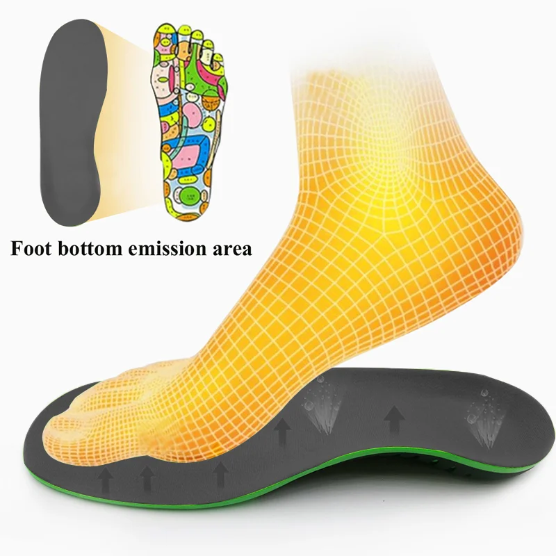 Eva Pantofi Ortopedici Unic Tălpi de Picioare Arc Picior Pad X/o Tip Picior de Corecție Picior Plat Suport Arc Pantofi de Sport Introduce Fierbinte 4