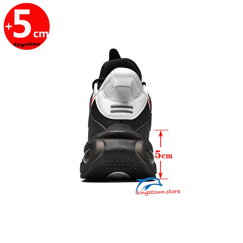 Sport Baschet, Adidași Bărbați Lift Lift cu Pernă de Aer Pantofi cu Toc Ascunse pentru Om Branț 5cm 1