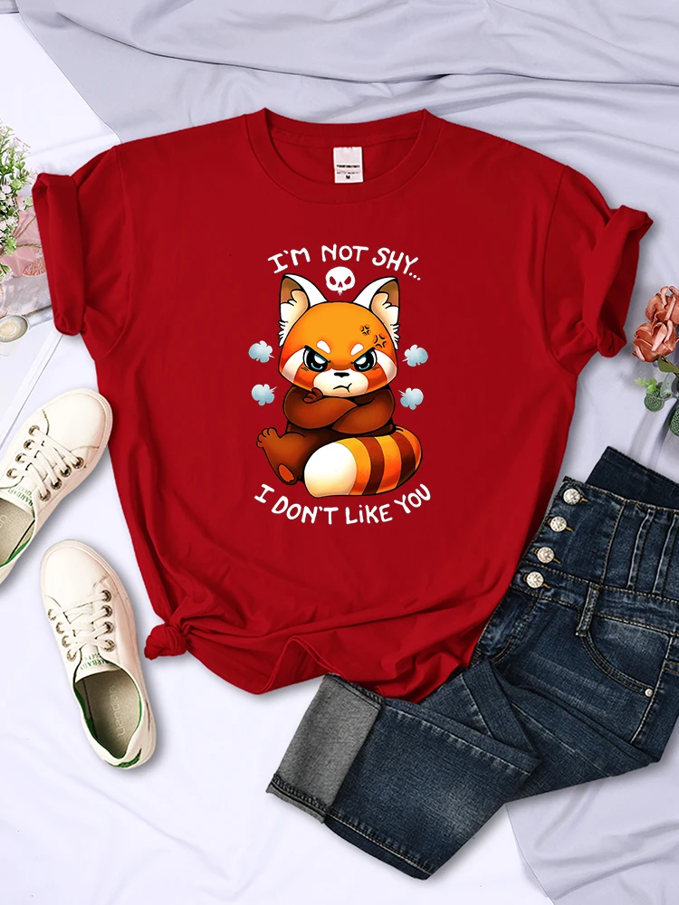 Adorabil Furios Fox Cutie Casual Imprimare Femei T shirt Primavara-Vara Moda Streetwear Moale tricouri Maneca Scurta Femei Tricouri 0