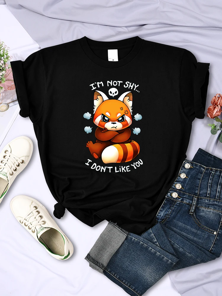 Adorabil Furios Fox Cutie Casual Imprimare Femei T shirt Primavara-Vara Moda Streetwear Moale tricouri Maneca Scurta Femei Tricouri 2