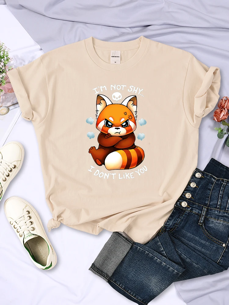 Adorabil Furios Fox Cutie Casual Imprimare Femei T shirt Primavara-Vara Moda Streetwear Moale tricouri Maneca Scurta Femei Tricouri 3