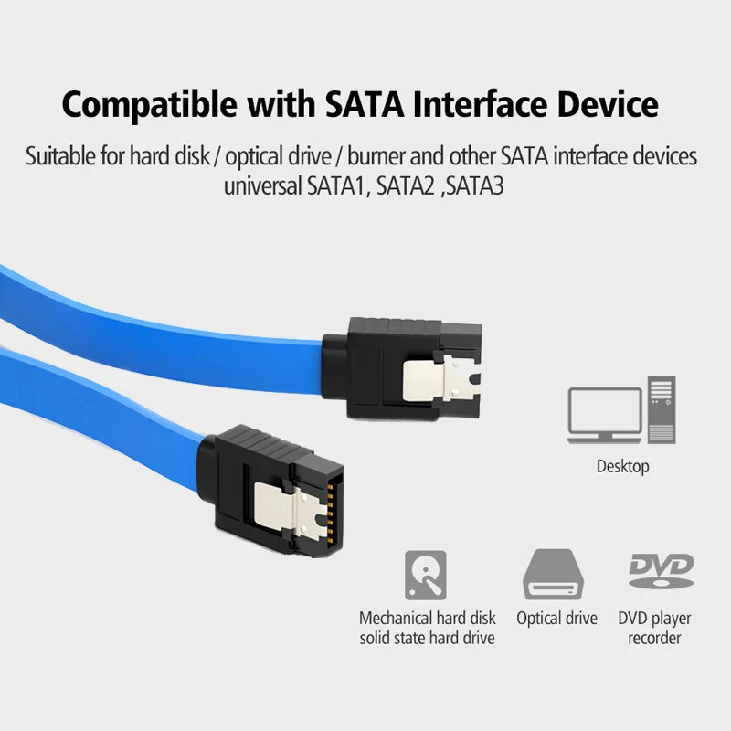 Cablu SATA 3.0 Pentru Hard Disk SSD Adaptor HDD Cablu Drept de 90 de Grade, Sata 3.0 Cablu pentru Calculator Asus MSI Placa de baza Gigabyte 3