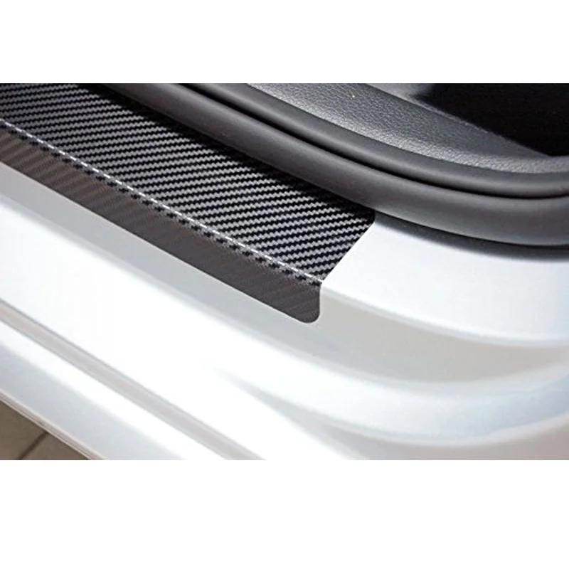 4D Fibra de Carbon Mașină Pragului de Ușă Autocolant Auto Ușă de Protecție Anti Scratch Niciunul Alunecare Pentru Hyundai ix55 Veracruz 07-12 Styling Auto 4