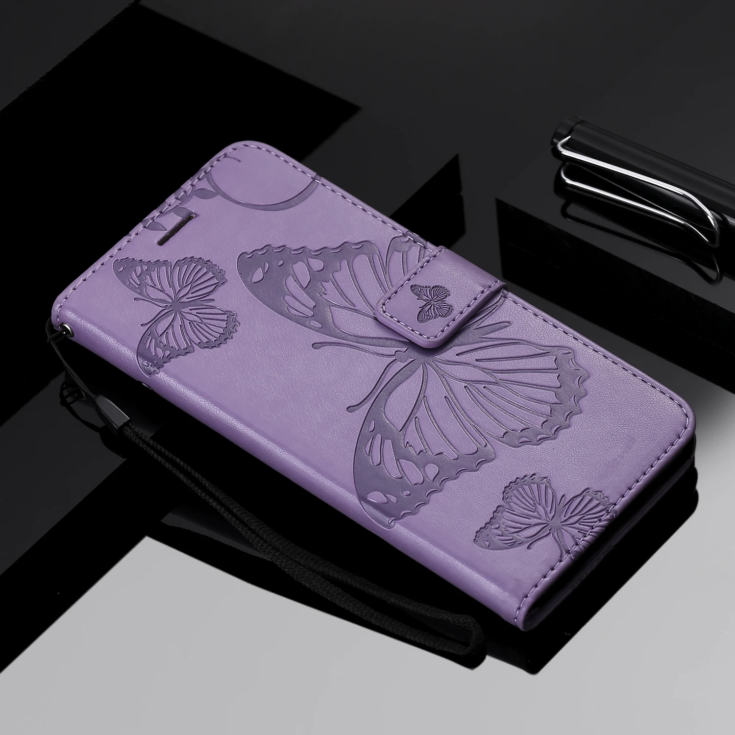 Fluture Portofel Flip Caz Etui Pentru LG X 2 3 K22 Plus K42 K52 K92 5G K20 K30 K40 K50 K41 K61 K71 Card Holder din Piele Acoperi 5