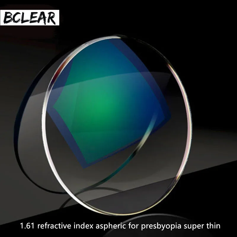 BCLEAR 1.61 Indicele de Rășină Lentile Optice, Lentile UV400 Reflexie Optică Ochelari pentru Prezbiopie Lectură Subțire de Calitate 0