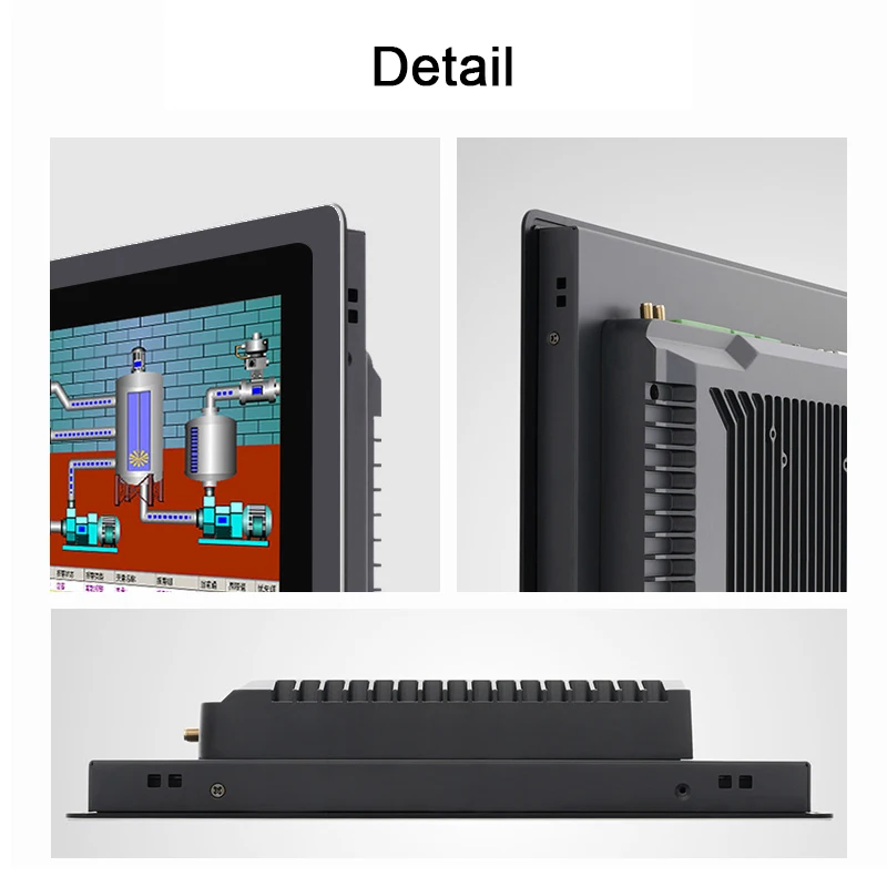 Industriale, Panel PC Mini pc 21.5 inch Core i3-3217 4GRAM 128GSSD win7/WIN8/Win10/win11pro com2 WiFi 1920*1080 HD pentru PC 5