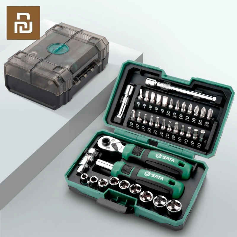 2022 Noi Youpin SATA Maneca Set 6.3 mm Seturi Complete Cheie Kit DIY de uz Casnic Instrumente de Reparații Acasă Casa Aparate Dairly de Reparare 0