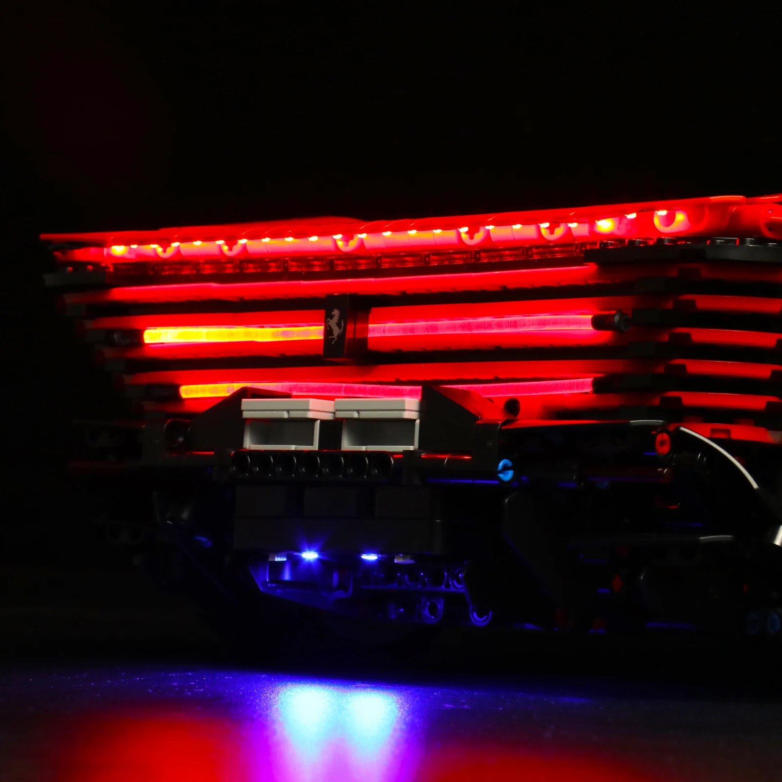 Vonado Lumină LED-uri Kit pentru 42143 Daytona SP3 Blocuri Set (NU se Includ în Model) Cărămizi Jucarii pentru Copii 4