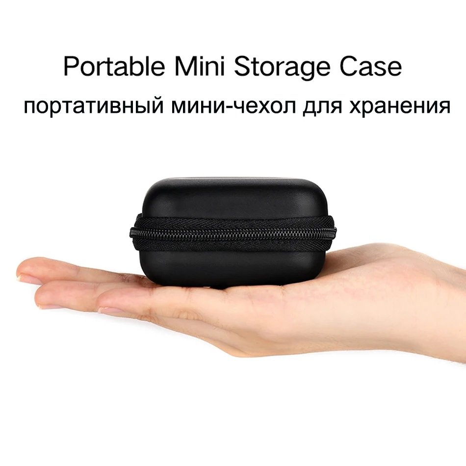 Portabil Mini Caz Pentru Casti/Cablu USB/ Casti/ USB/ Card de Memorie, Geanta de Acoperire Telefon Mobil Accesorii Pachetul de Depozitare 5
