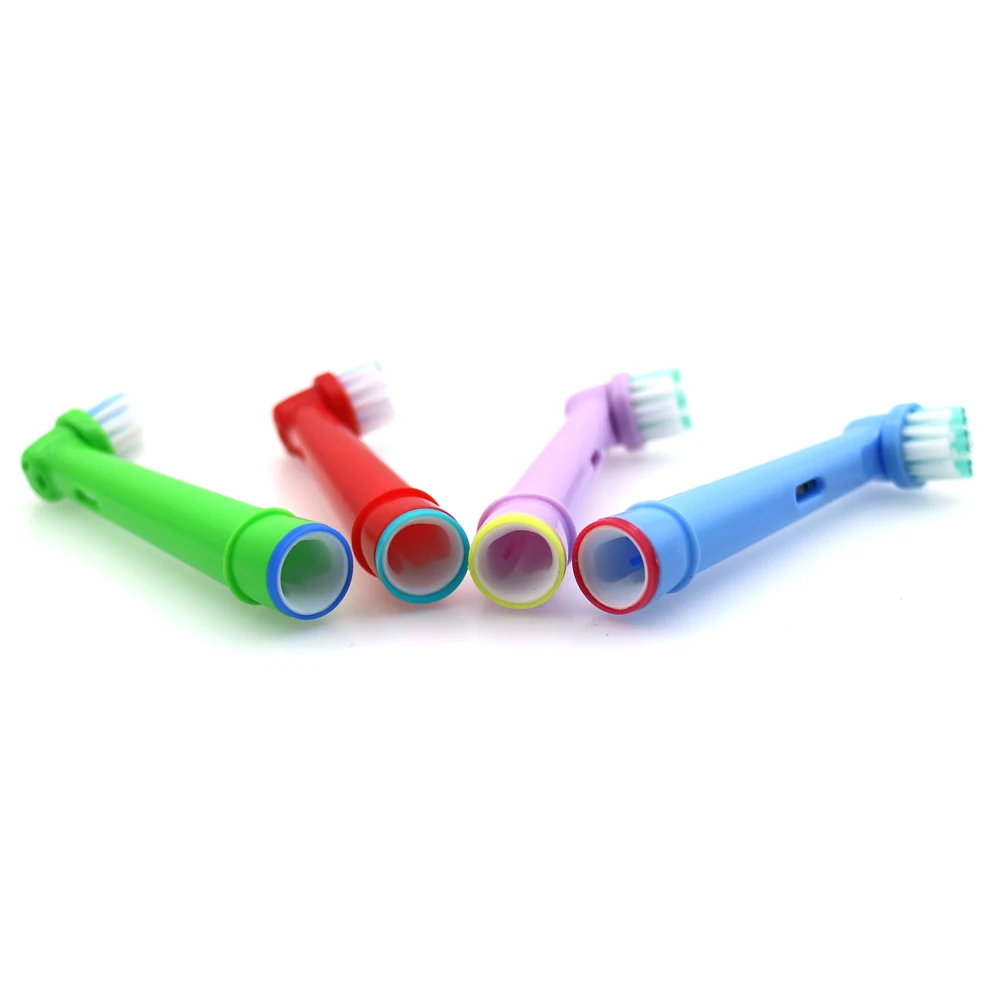 4buc de Înlocuire copii Copii Dinte Capete de Perie Pentru Oral-B EB-10A Pro-Sănătate Etape Periuta de dinti Electrica Îngrijire Orală, 3D Excel 1