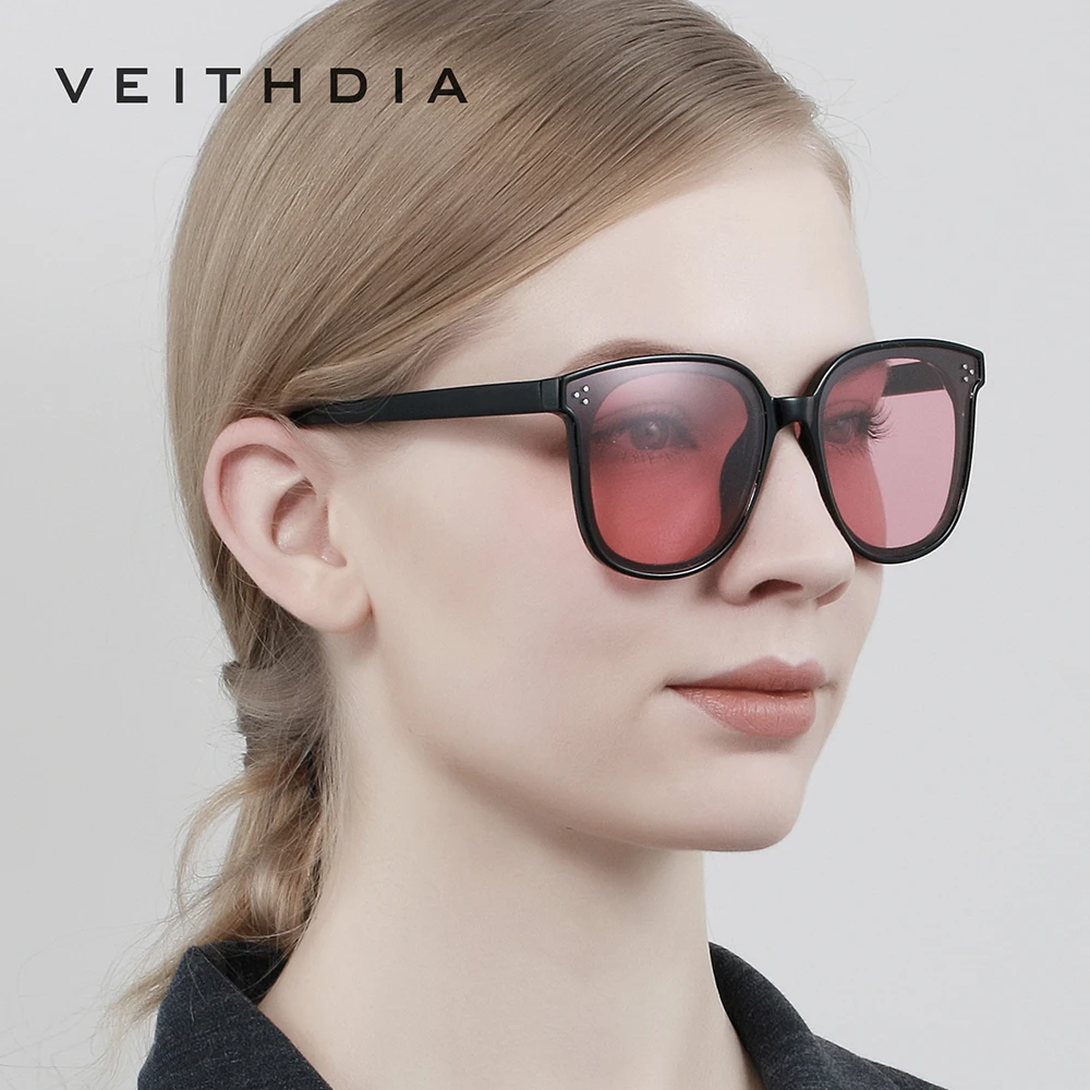 VEITHDIA Designer de Brand Unisex de Lux ochelari de Soare Polarizat UV400 Lentile Fotocromice de Epocă pentru Bărbați Ochelari de Soare Pentru Femei V8510 2