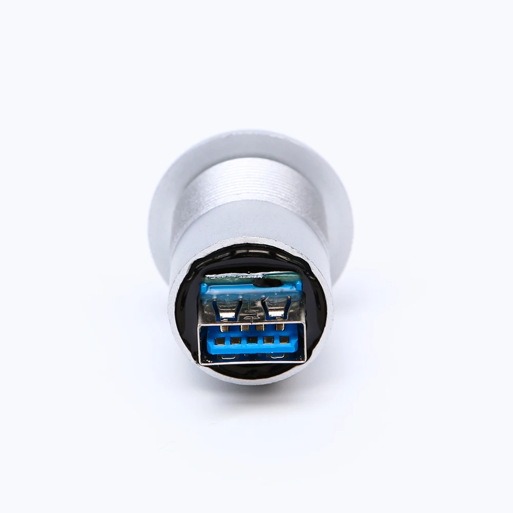 22mm conector USB socket Economie mai Ieftin Plastic Tip USB3.0 Conector Femeie la Femeie Un 2